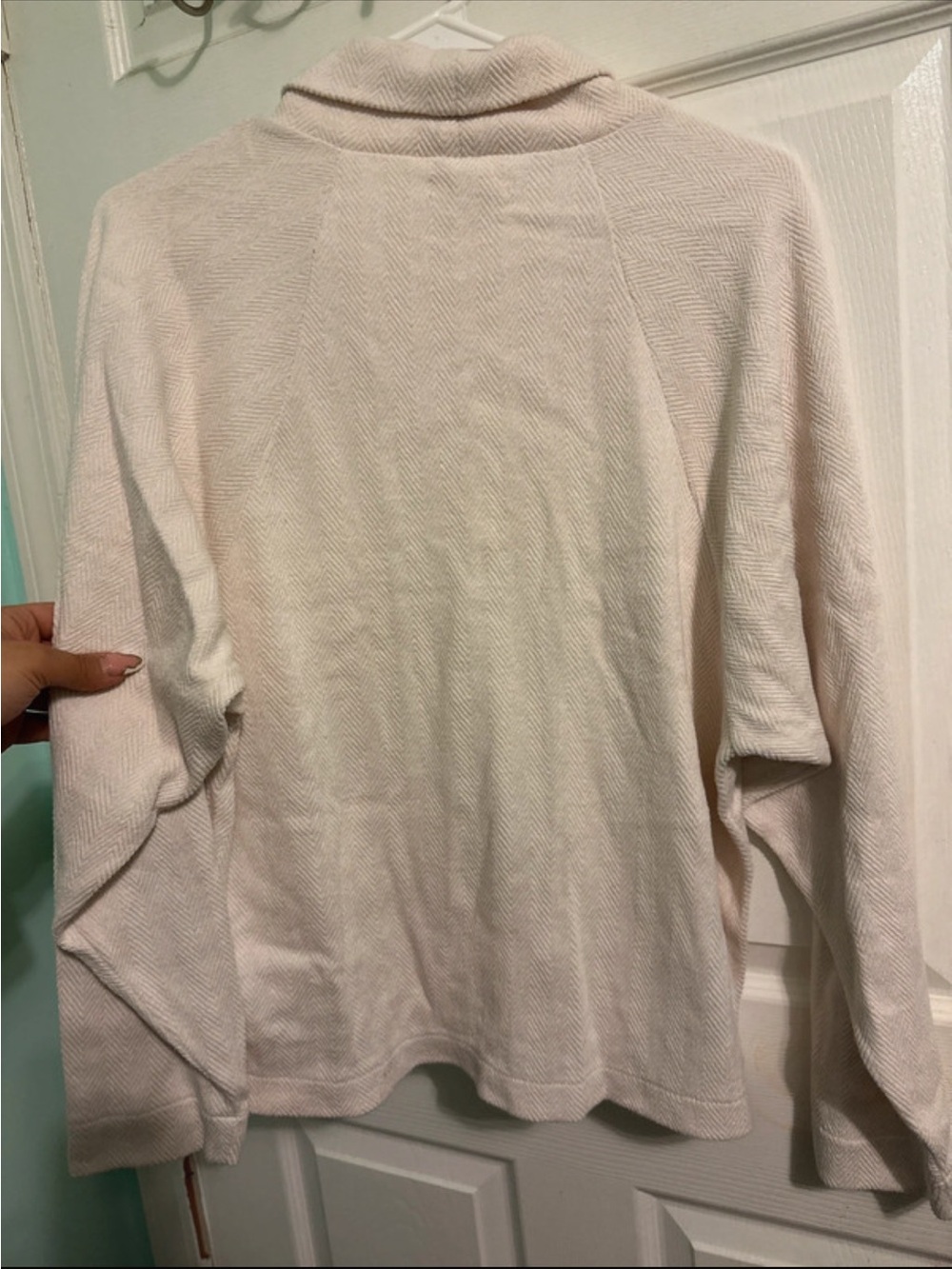 Cozy Cream Turtleneck Sweater - Picture 5 of 5